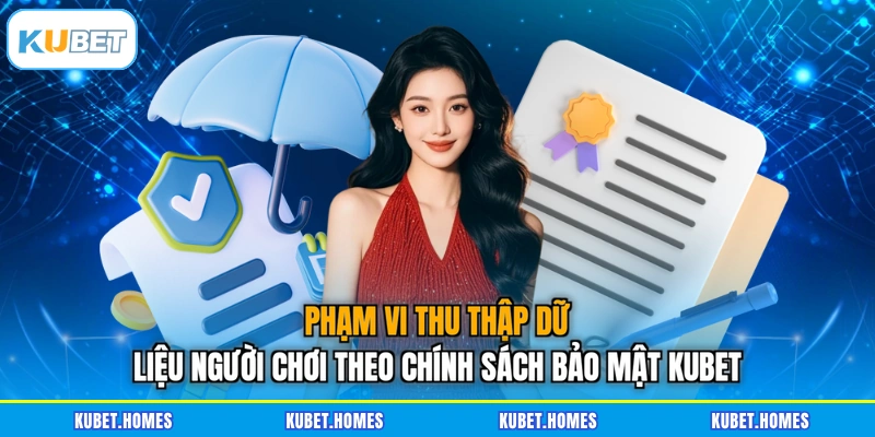 Phạm vi thu thập dữ liệu người chơi theo chính sách bảo mật KUBET